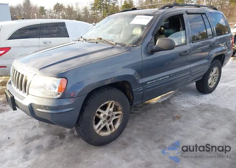 2004 Jeep Grand Cherokee Laredo z USA, uszkodzony, nr VIN 1J4GW48S34C362025